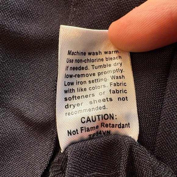 ELBECO TexTrop2 NWT Black Short Sleeve Button Up Uniform Shirt Men's Size 17.5" - Picture 7 of 11